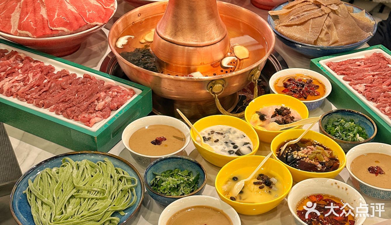 西安苏尼特羊肉只要29.5一份酉食涮肉吃到爽