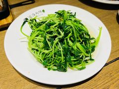 清炒鸡毛菜-河沿肉饼Beijing Pie(东华门店)