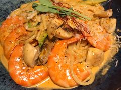 芝士蘑菇鲜虾意大利面-BE BRIGHT KITCHEN(正佳广场店)