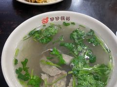 小份牛肉粉丝汤-回回锅贴(小河沿店)