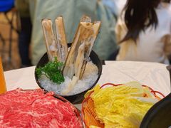 竹蛏王-鲜入围煮花胶鸡海鲜火锅