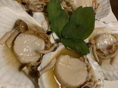 扇贝-蒸気海鮮