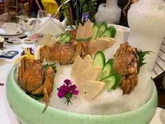 清酒鹅肝拼冰醉毛蟹-好福记饭店(红梅公园店)