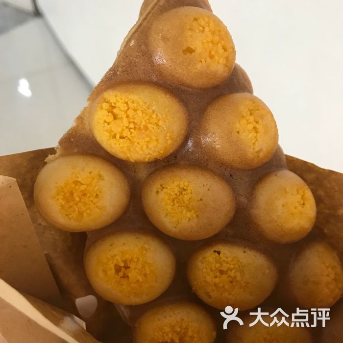 咸蛋黄鸡蛋仔