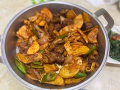 -尕有炕锅烤羊肉