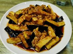 蛤蜊肉拌茄子-华春餐馆(鱼山路店)