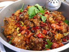 鸡公煲小锅-鸡遇虾煲干锅火锅(小寨金莎店)