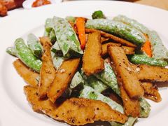 黑椒牛柳-朵朵开素食餐厅(后宰门街店)