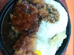 黑椒鸡排铁板饭-华东政法大学第二食堂(松江校区)