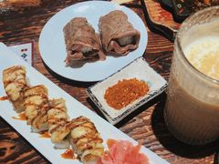 大脸兄弟火烧牛寿司-小川洋风料理(街道口店)