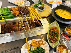 -河坝烧烤串城(金达莱店)