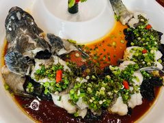 青花椒淋青斑-味茂·老船夫1927(东海东路店)