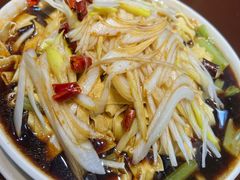 葱油豆腐皮-方城小吃店