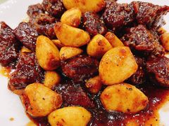 黑椒蒜仔牛肉粒-奥华餐厅·老张记(台基厂店)