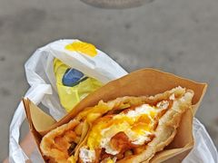 -小红车炸蛋葱油饼