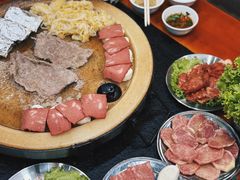 -老姐石板烧烤+铜炭火锅(总店)