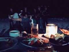 -金巴兰海滩烛光bbq