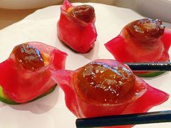 红粉鲍鱼凤眼饺-正佳广场万豪酒店-粤菜餐厅·点心·海鲜·聚餐