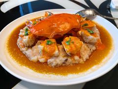 和乐蟹蒸手剁肉饼-广州文华东方酒店·江-由辉师傅主理