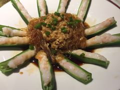 鲜虾酿秋葵-京味斋·北京烤鸭(北京南站洋桥店)