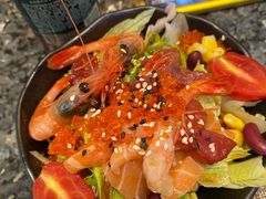 海岛风情沙拉-渔荷食町·铁板烧料理(崂山万象汇店)