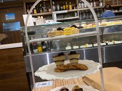 面包甜点陈列柜-榖屋house of flour(张江首店)