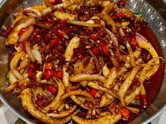 钢盆鱿鱼须-绿草地·湘菜(7mall店)