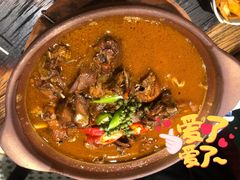 花椒肥肠鸡煲-十六蒲(桂林路店)