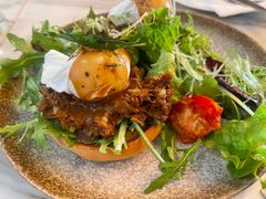 亚洲尖椒芝士滷肉塔蛋早午餐-the rug 飞毯 (朝阳公园店)