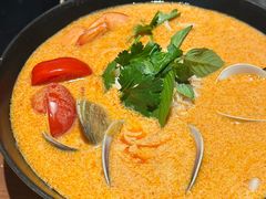 泰式冬阴功汤海鲜泡饭-黑手制面·Gentle Pasta(万菱汇店)