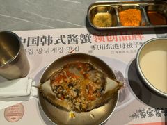 -草家酱蟹炭火烤肉店(珲春南路一店)