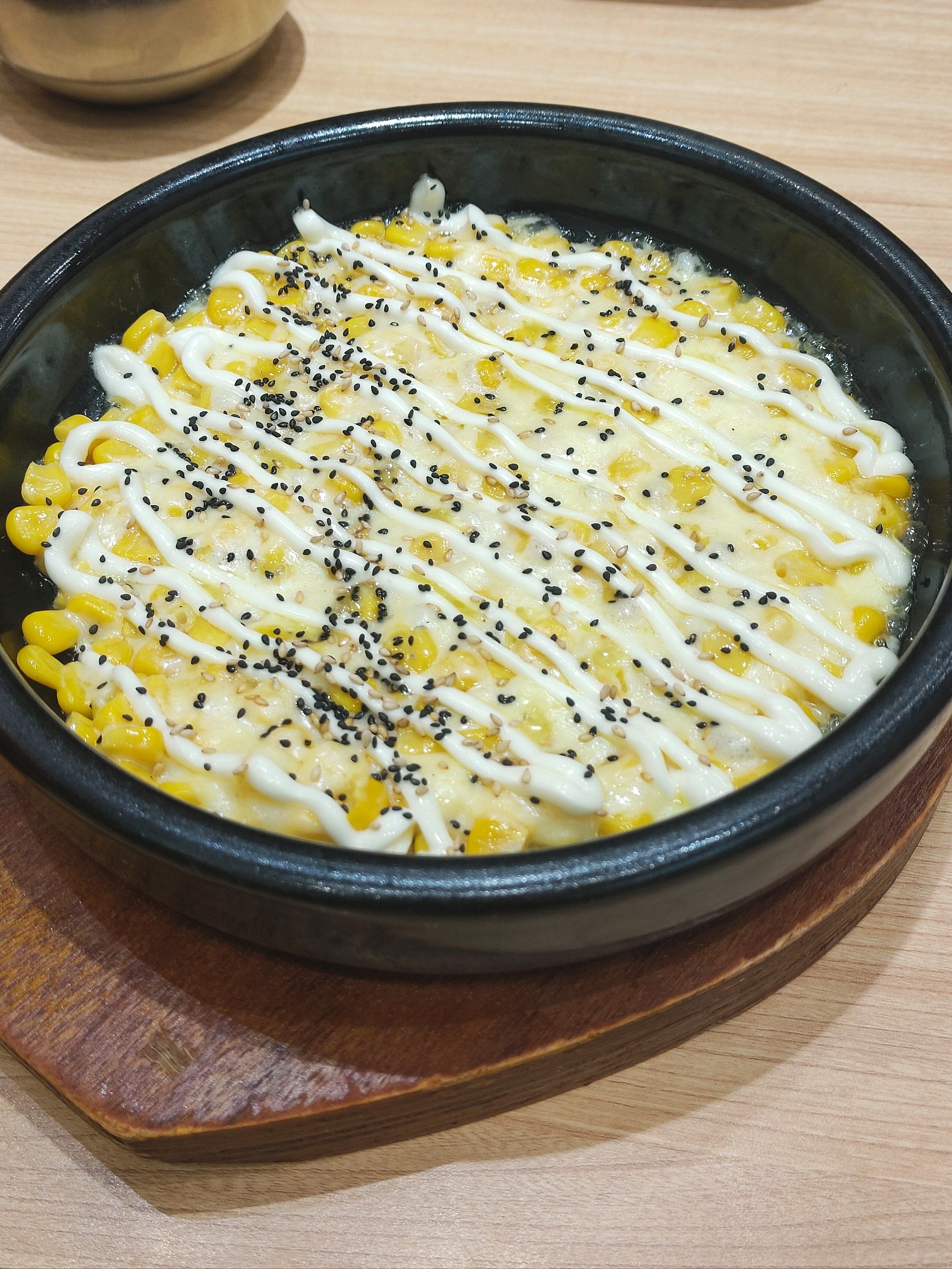 烤肉拌饭真滋味是米村拌饭啦,香香芝士玉米!