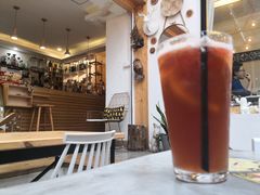西柚蜜桃茶-拾壹cafe·工作室