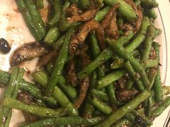 山坑鱼仔炒豆角-水乡人家