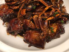 毛蟹炒年糕-绍兴饭店(大宁店)