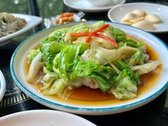 白灼球生菜-玉兰苑一等茶餐厅