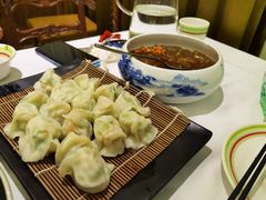 开海招牌虾水饺-开海·红岛海鲜虾水饺(石老人店)