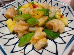 瑶柱酱爆带子虾球-誉八仙酒楼(静安大悦城店)