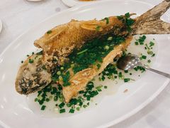 特色葱油飞鱼-岭南海晏楼(滨江东总店)