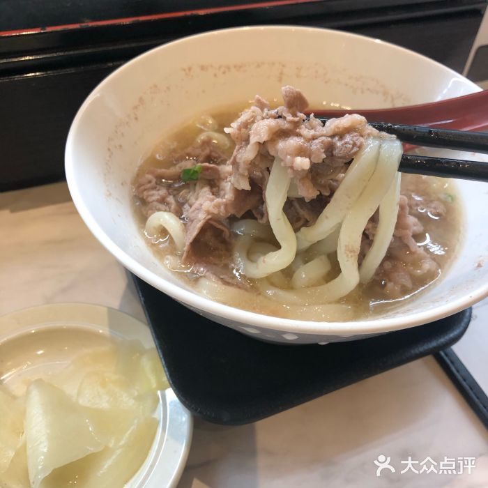 元气寿司肥牛乌冬图片