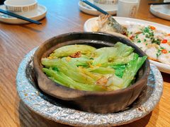 虾酱啫生菜胆-粤集·手工粤菜(皇庭广场店)