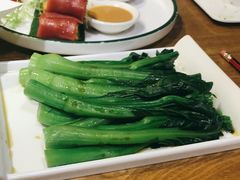 白灼本地甜菜心-禄运茶居·手工点心(猎德店)