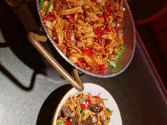干锅鱿鱼-湘阁里辣(东门茂业店)