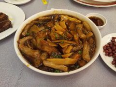 二冬炒蹄筋-山明水秀大饭店