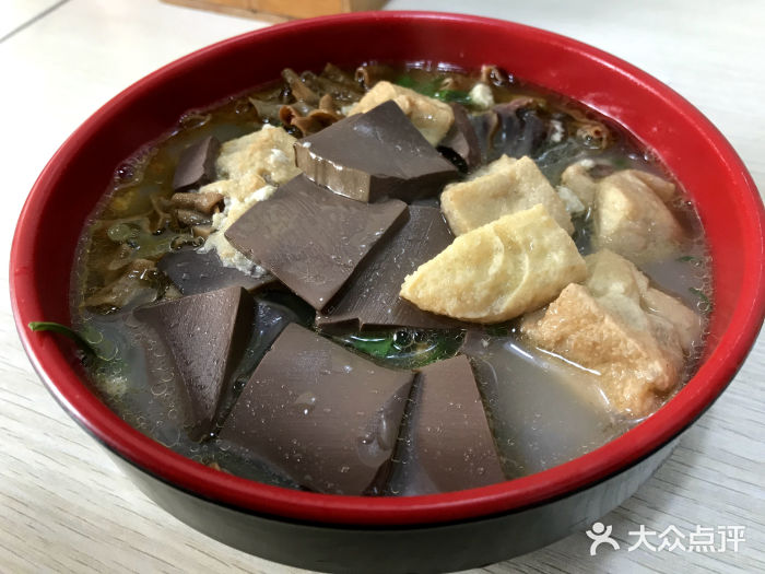 鴨血粉絲湯(理想中心店)鴨血粉絲湯圖片