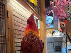 -头上红煨盐鸡·非遗院子餐厅