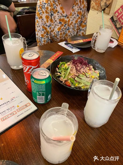 鸟屋·烧鸟串烧居酒屋(新世纪广场店)可尔必斯苏打图片