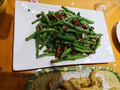 干煸豆角-民俗百家姓饭店(纺织城正街店)
