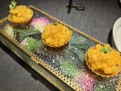芒果鹅肝挞-锦府园·新台州菜(合生汇店)