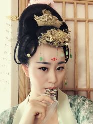 阿胶糕，还是我做的我做的-盘子女人坊古装写真摄影(南京总店)